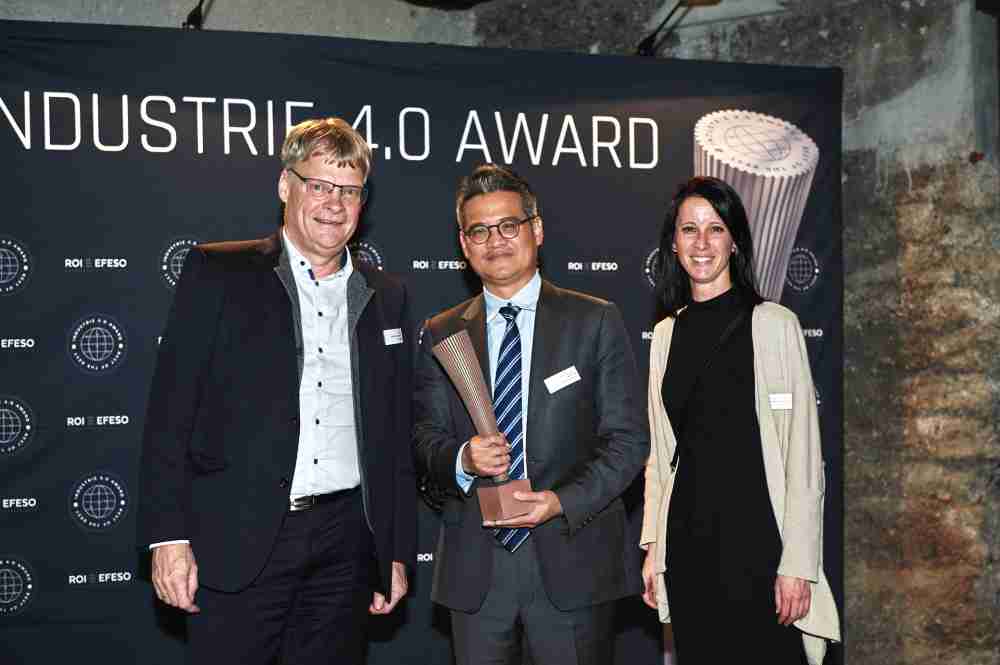 传奇国际光电数位转型成效亮眼，，获德国ROI-EFESO工业4.0大奖肯定